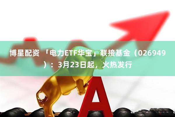 博星配资 「电力ETF华宝」联接基金（026949）：3月23日起，火热发行